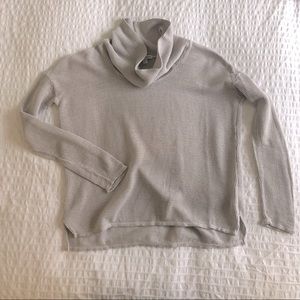 James Perse Long Sleeve Mesh Knit Top